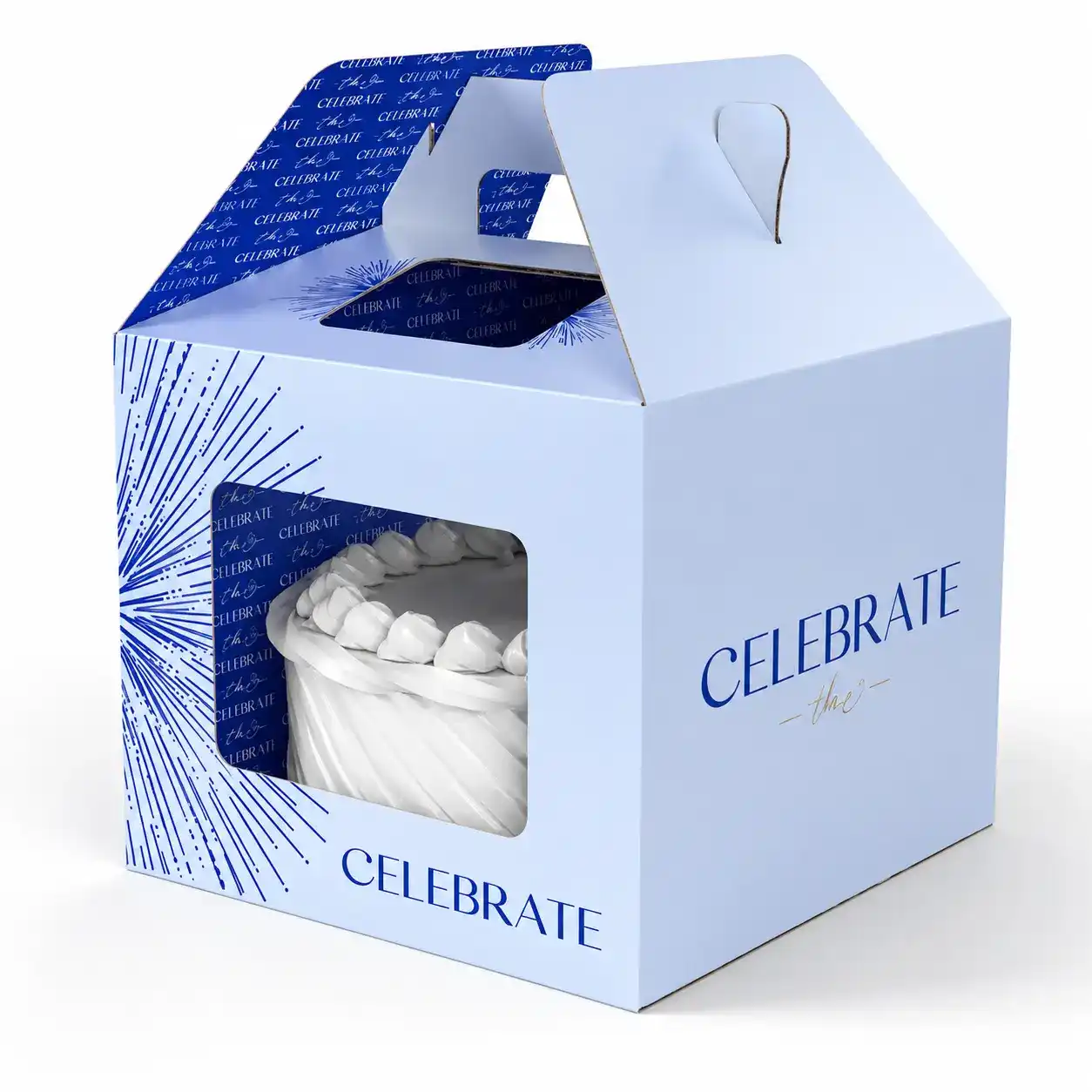 Window Cake Box — Folding Cartons