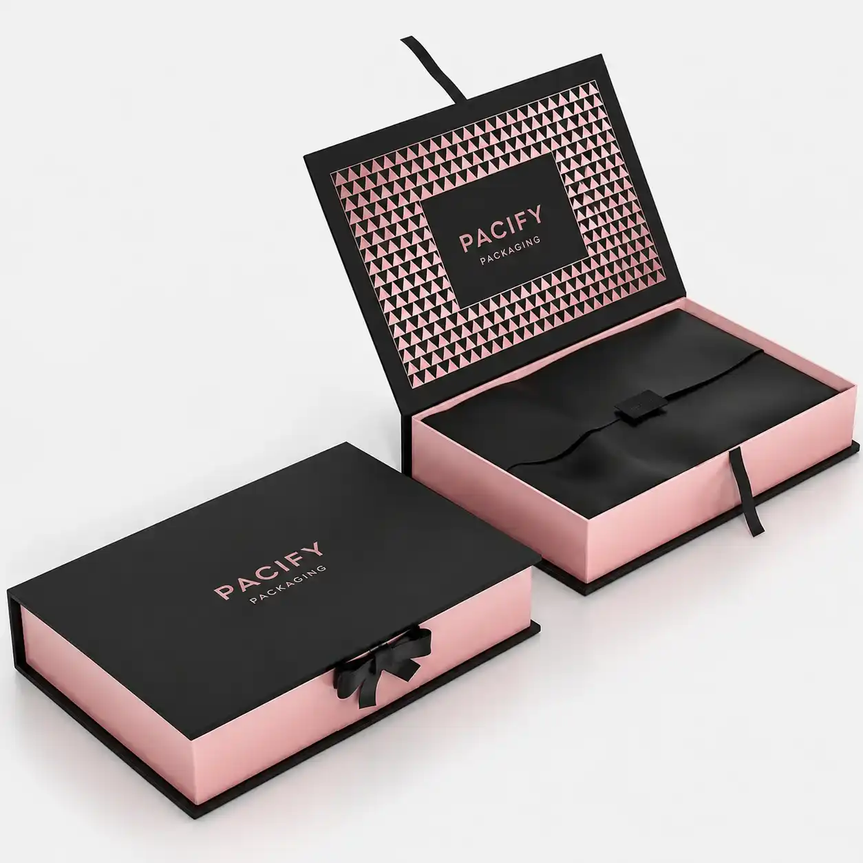 Pacify Rose Gold Gift Box — Luxury Rigid Boxes