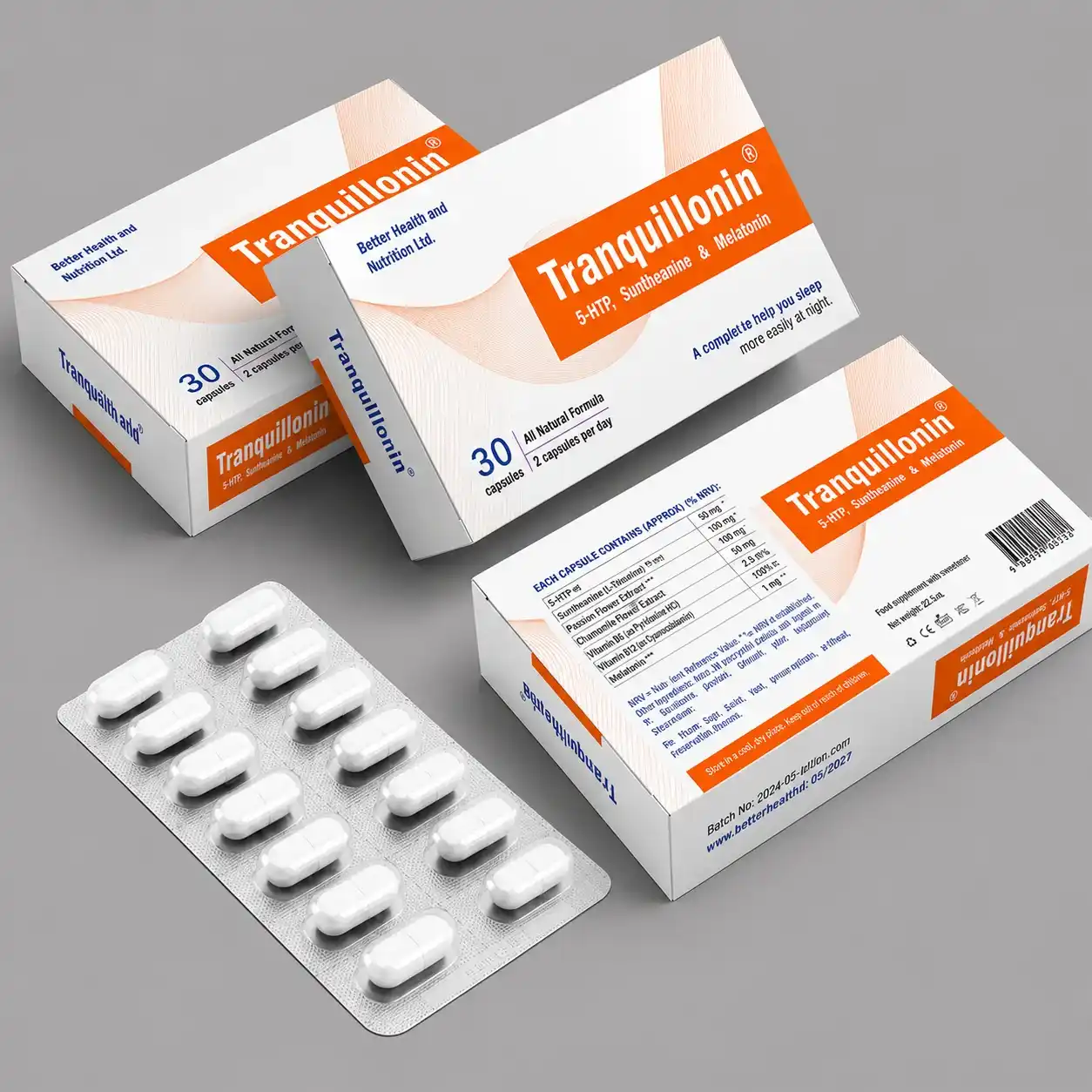 Tranquillonin Sleep Box — Folding Cartons