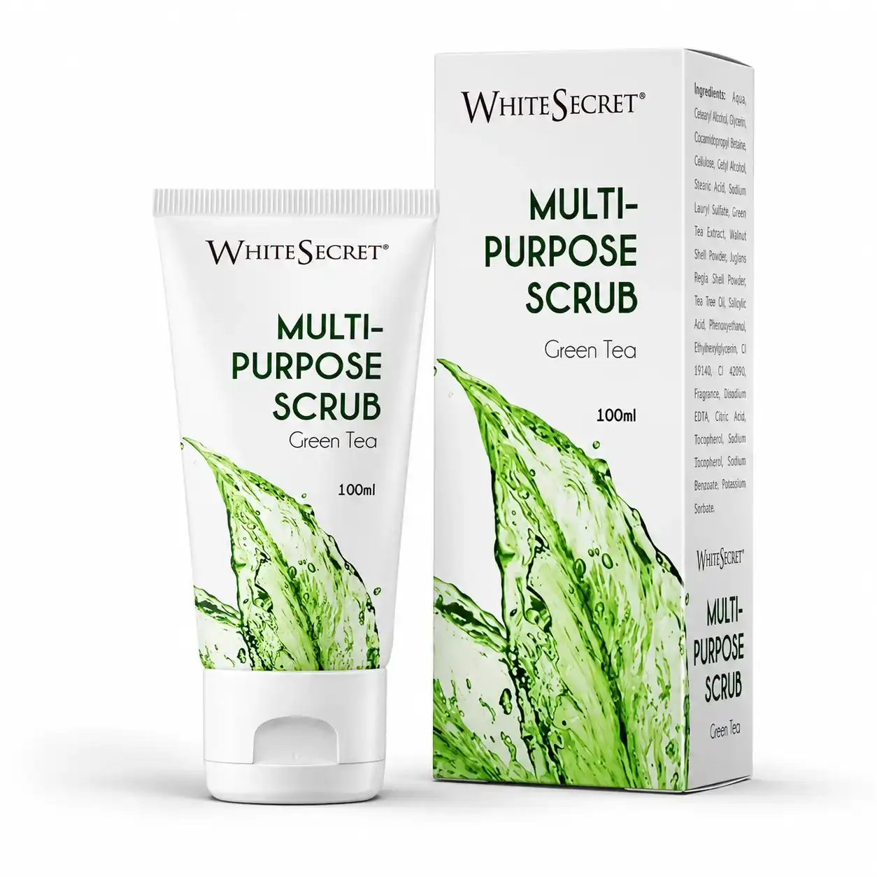 White Secret Scrub Box — Cosmetics & Retail